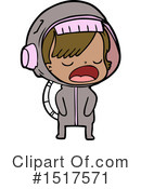 Astronaut Clipart #1517571 by lineartestpilot