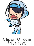 Astronaut Clipart #1517575 by lineartestpilot