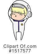 Astronaut Clipart #1517577 by lineartestpilot