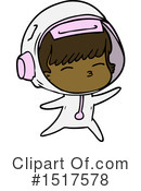 Astronaut Clipart #1517578 by lineartestpilot