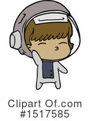 Astronaut Clipart #1517585 by lineartestpilot