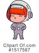 Astronaut Clipart #1517587 by lineartestpilot