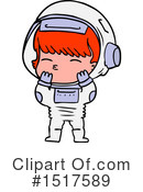 Astronaut Clipart #1517589 by lineartestpilot