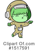 Astronaut Clipart #1517591 by lineartestpilot