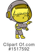 Astronaut Clipart #1517592 by lineartestpilot