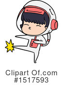 Astronaut Clipart #1517593 by lineartestpilot