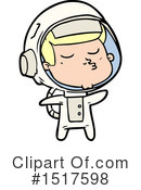 Astronaut Clipart #1517598 by lineartestpilot