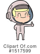 Astronaut Clipart #1517599 by lineartestpilot
