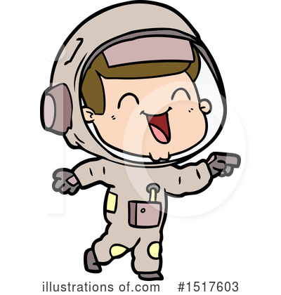 Royalty-Free (RF) Astronaut Clipart Illustration by lineartestpilot - Stock Sample #1517603