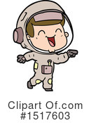 Astronaut Clipart #1517603 by lineartestpilot