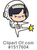 Astronaut Clipart #1517604 by lineartestpilot