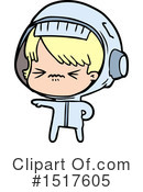 Astronaut Clipart #1517605 by lineartestpilot