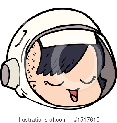 Royalty-Free (RF) Astronaut Clipart Illustration by lineartestpilot - Stock Sample #1517615
