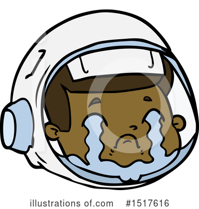 Royalty-Free (RF) Astronaut Clipart Illustration by lineartestpilot - Stock Sample #1517616