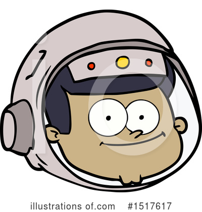 Royalty-Free (RF) Astronaut Clipart Illustration by lineartestpilot - Stock Sample #1517617