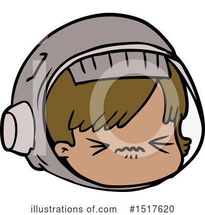 Royalty-Free (RF) Astronaut Clipart Illustration by lineartestpilot - Stock Sample #1517620