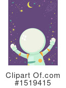Astronaut Clipart #1519415 by BNP Design Studio