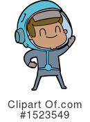 Astronaut Clipart #1523549 by lineartestpilot
