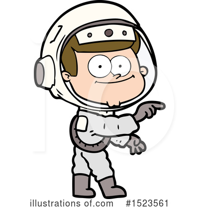 Royalty-Free (RF) Astronaut Clipart Illustration by lineartestpilot - Stock Sample #1523561