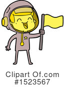 Astronaut Clipart #1523567 by lineartestpilot