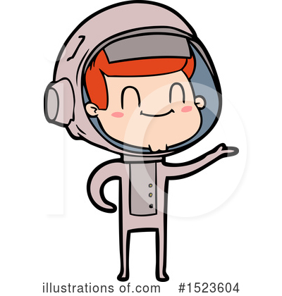 Royalty-Free (RF) Astronaut Clipart Illustration by lineartestpilot - Stock Sample #1523604