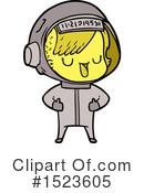 Astronaut Clipart #1523605 by lineartestpilot