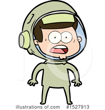 Royalty-Free (RF) Astronaut Clipart Illustration by lineartestpilot - Stock Sample #1527913