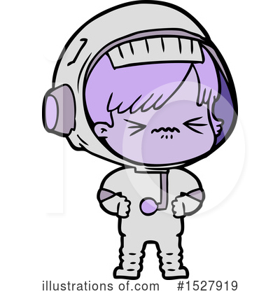 Royalty-Free (RF) Astronaut Clipart Illustration by lineartestpilot - Stock Sample #1527919
