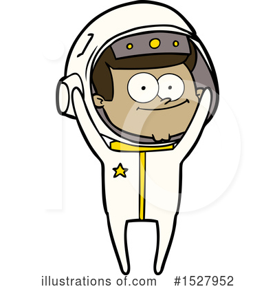Royalty-Free (RF) Astronaut Clipart Illustration by lineartestpilot - Stock Sample #1527952
