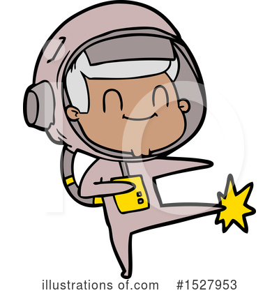 Royalty-Free (RF) Astronaut Clipart Illustration by lineartestpilot - Stock Sample #1527953