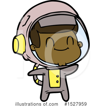 Royalty-Free (RF) Astronaut Clipart Illustration by lineartestpilot - Stock Sample #1527959
