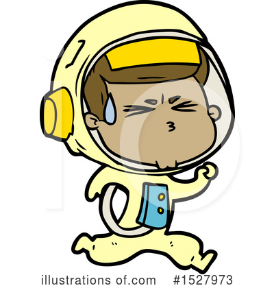 Royalty-Free (RF) Astronaut Clipart Illustration by lineartestpilot - Stock Sample #1527973