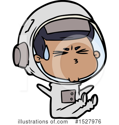 Royalty-Free (RF) Astronaut Clipart Illustration by lineartestpilot - Stock Sample #1527976