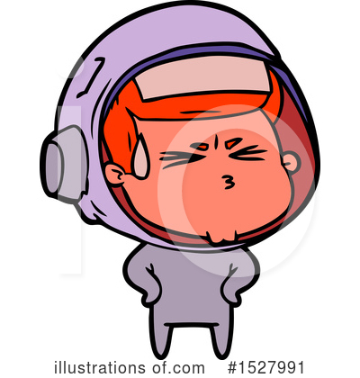 Royalty-Free (RF) Astronaut Clipart Illustration by lineartestpilot - Stock Sample #1527991
