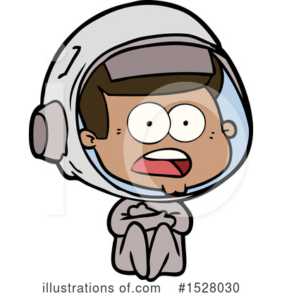 Royalty-Free (RF) Astronaut Clipart Illustration by lineartestpilot - Stock Sample #1528030