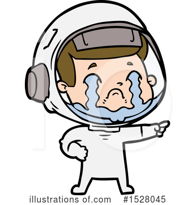 Royalty-Free (RF) Astronaut Clipart Illustration by lineartestpilot - Stock Sample #1528045