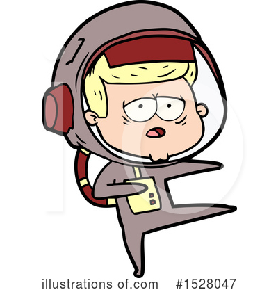 Royalty-Free (RF) Astronaut Clipart Illustration by lineartestpilot - Stock Sample #1528047