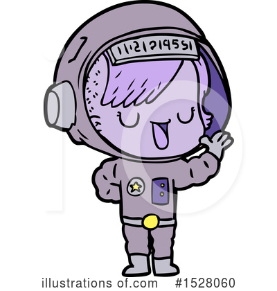 Royalty-Free (RF) Astronaut Clipart Illustration by lineartestpilot - Stock Sample #1528060