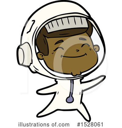 Royalty-Free (RF) Astronaut Clipart Illustration by lineartestpilot - Stock Sample #1528061