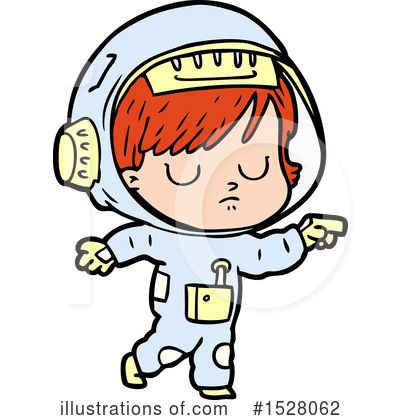 Royalty-Free (RF) Astronaut Clipart Illustration by lineartestpilot - Stock Sample #1528062