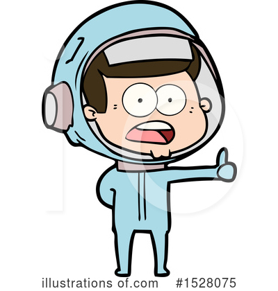Royalty-Free (RF) Astronaut Clipart Illustration by lineartestpilot - Stock Sample #1528075