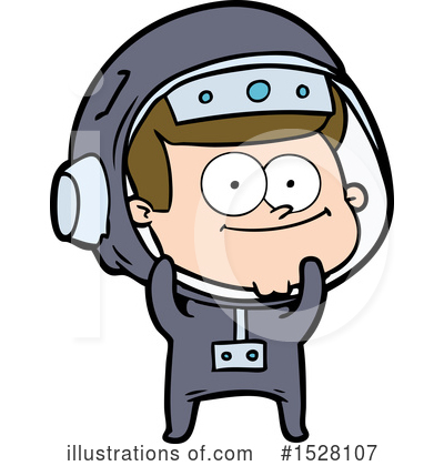 Royalty-Free (RF) Astronaut Clipart Illustration by lineartestpilot - Stock Sample #1528107