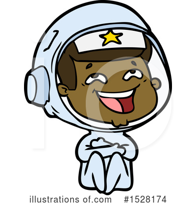 Royalty-Free (RF) Astronaut Clipart Illustration by lineartestpilot - Stock Sample #1528174