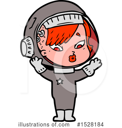 Royalty-Free (RF) Astronaut Clipart Illustration by lineartestpilot - Stock Sample #1528184