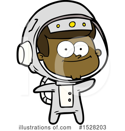 Royalty-Free (RF) Astronaut Clipart Illustration by lineartestpilot - Stock Sample #1528203