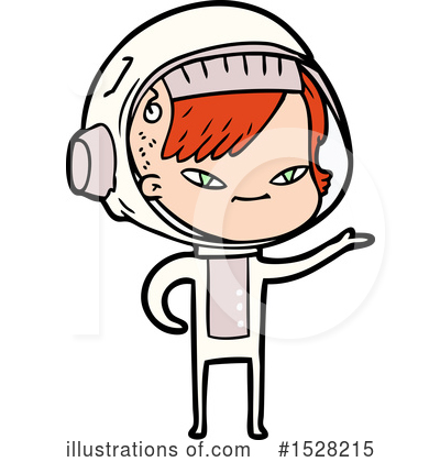 Royalty-Free (RF) Astronaut Clipart Illustration by lineartestpilot - Stock Sample #1528215