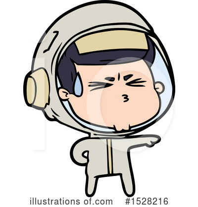 Royalty-Free (RF) Astronaut Clipart Illustration by lineartestpilot - Stock Sample #1528216