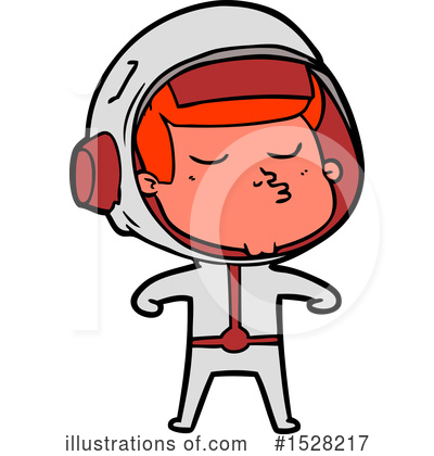 Royalty-Free (RF) Astronaut Clipart Illustration by lineartestpilot - Stock Sample #1528217