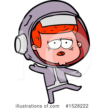 Royalty-Free (RF) Astronaut Clipart Illustration by lineartestpilot - Stock Sample #1528222