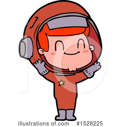 Royalty-Free (RF) Astronaut Clipart Illustration by lineartestpilot - Stock Sample #1528225